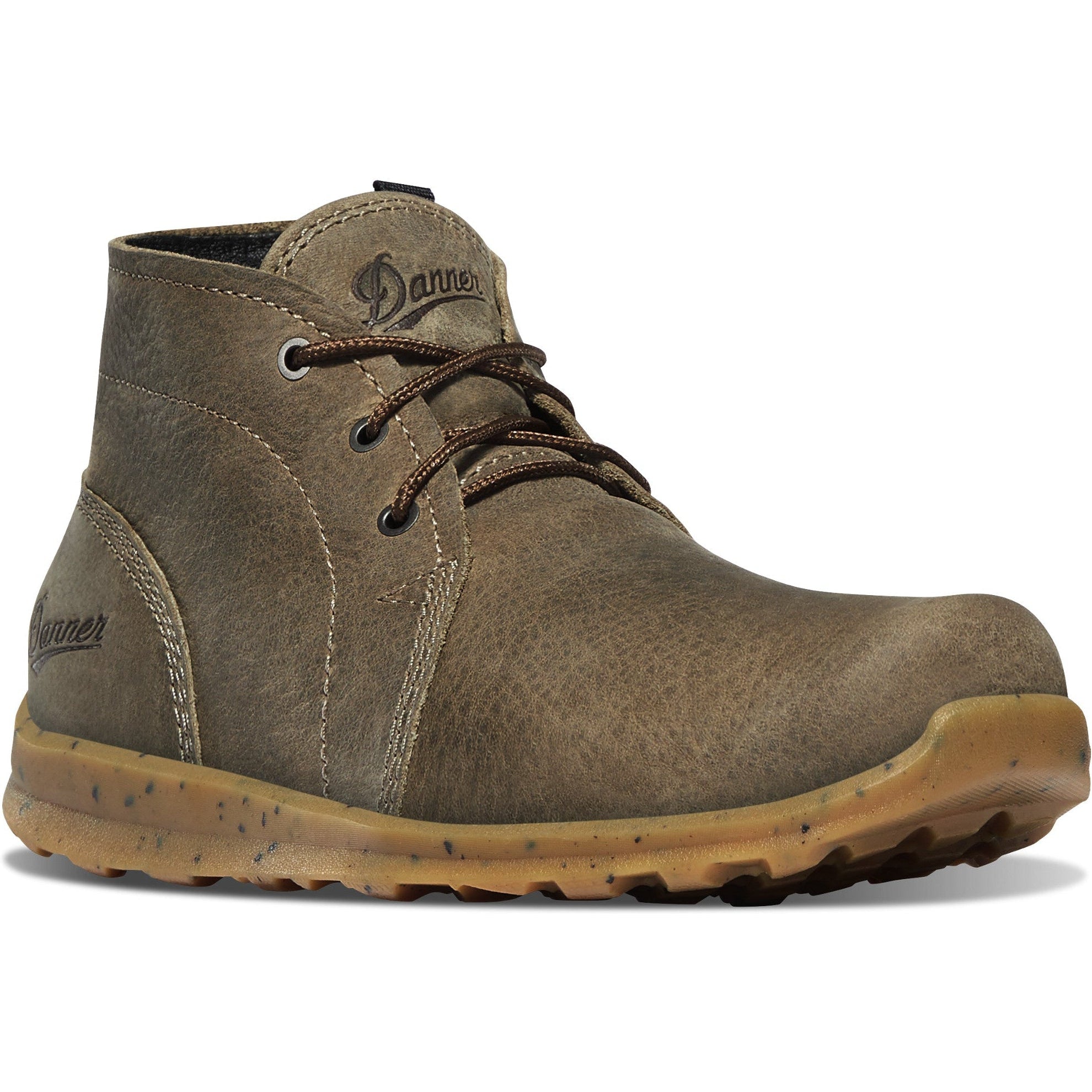 Danner Women's Forest Chukka 4.5" Hiking Boot - Timberwolf - 37642 5.5 / Medium / Grey - Overlook Boots
