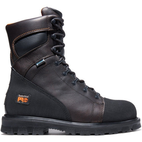 Timberland Pro Men's Rigmaster 8" Steel Toe Waterproof Work Boot -Brown- TB095553214 - Overlook Boots