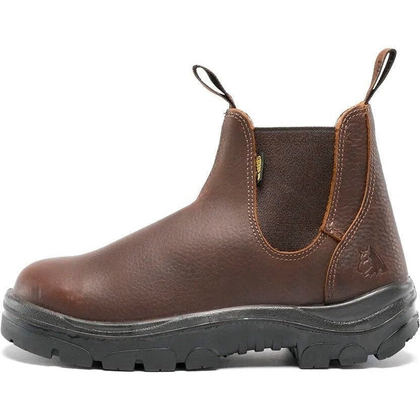 Steel Blue Men's Hobart 6" Waterproof Soft Toe Electrical Hazard Ankle Romeo Work Boot -Oak- 810901 - Overlook Boots