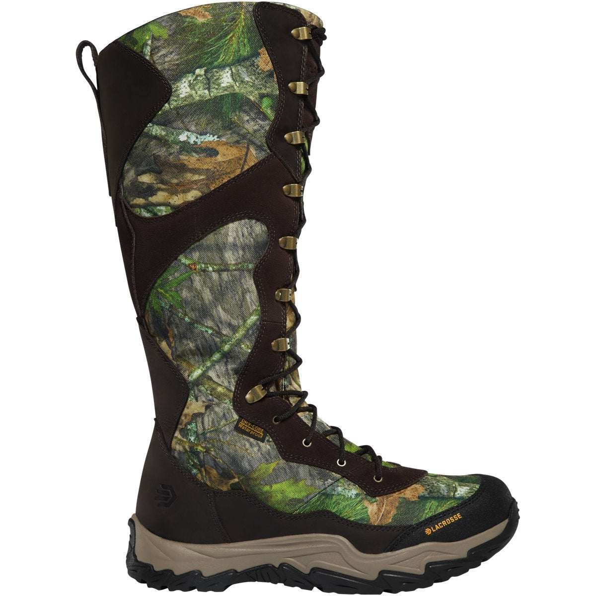 Lacrosse Men's Venom II 18" WP Side Zip Hunt Boot - Mossy Oak - 501000 7 / Medium / Mossy Oak - Overlook Boots