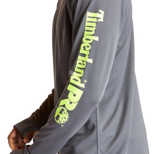 Timberland Pro Men's Wicking Good Work Hoodie - Pewter - TB0A1V74060  - Overlook Boots