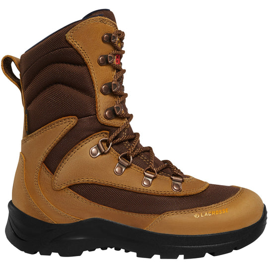 Lacrosse Women's Clear Shot 8" Waterproof 800G Hunt Boot - Brown - 542165 5.0 / Medium / Brown - Overlook Boots