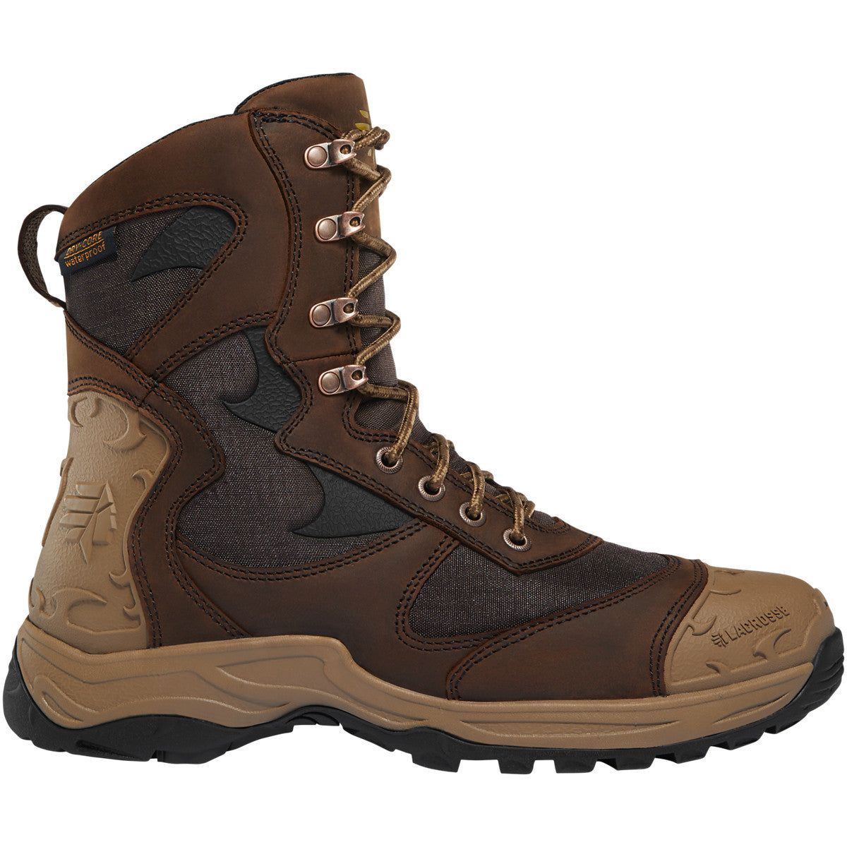 Lacrosse Men's Atlas 8" Soft Toe Waterproof Hunt Boot - Brown - 572110 7 / Medium / Brown - Overlook Boots