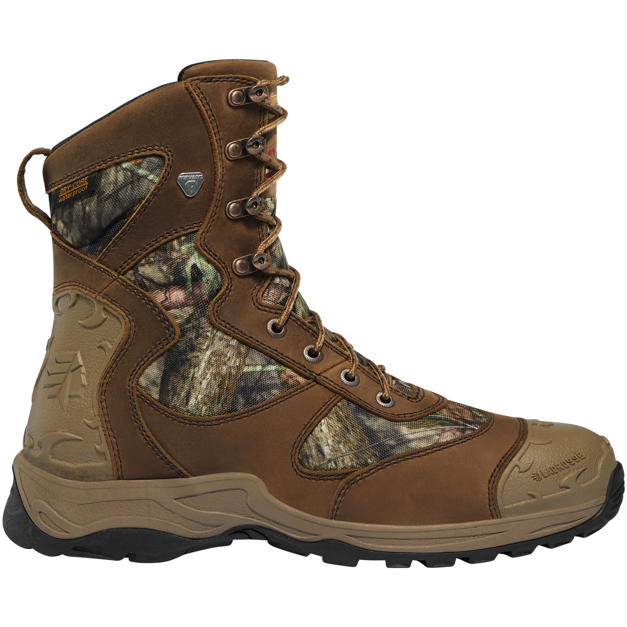 Lacrosse Men's Atlas 8" Soft Toe WP 1200G Ins Hunt Boot- Mossy Oak- 572113 7 / Medium / Mossy Oak - Overlook Boots
