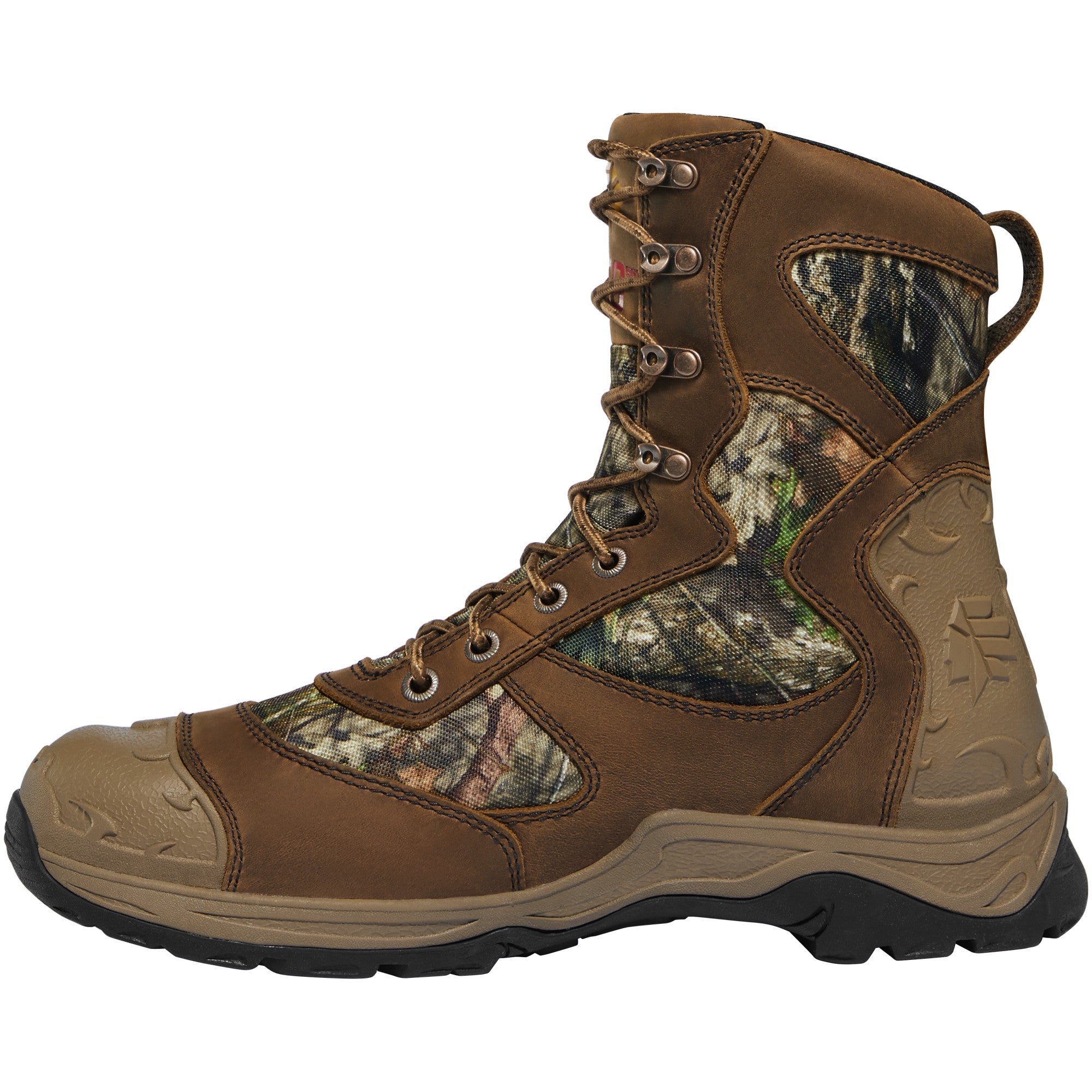 Lacrosse Men's Atlas 8" Soft Toe WP 1200G Ins Hunt Boot- Mossy Oak- 572113  - Overlook Boots
