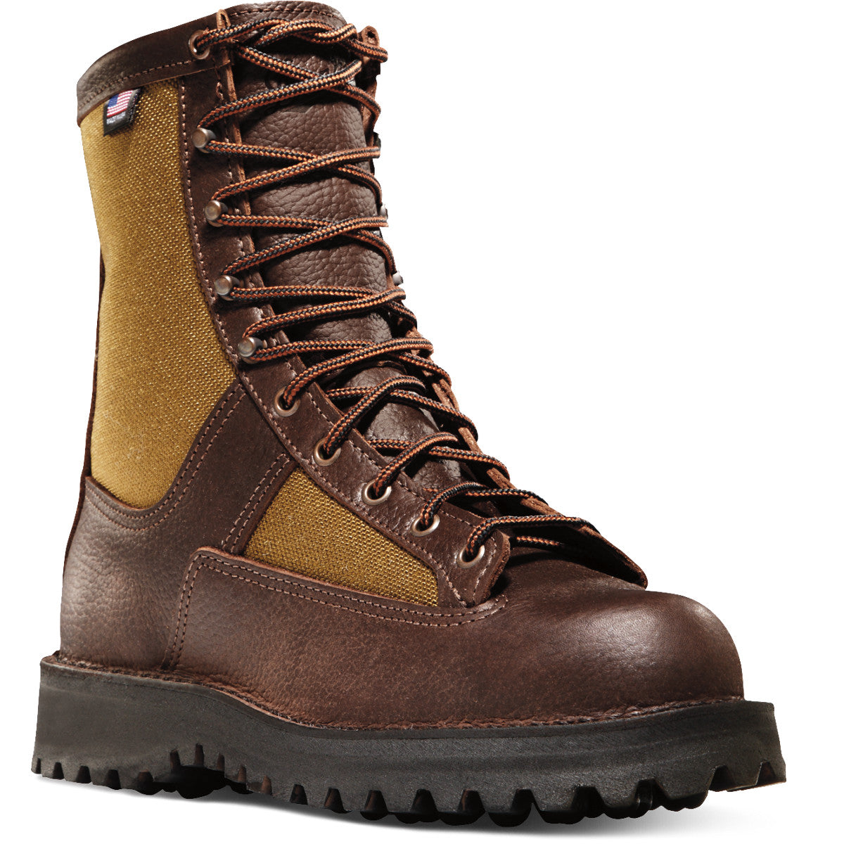 Danner Men's Grouse 8" USA Made Waterproof Hunt Boot - Brown - 57300 7 / Medium / Brown - Overlook Boots