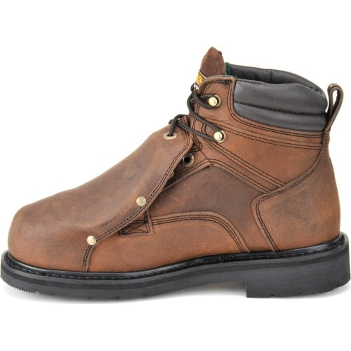 Carolina Men's Metpro Lo 6" Steel Toe Metguard Work Boot -Brown- 599  - Overlook Boots