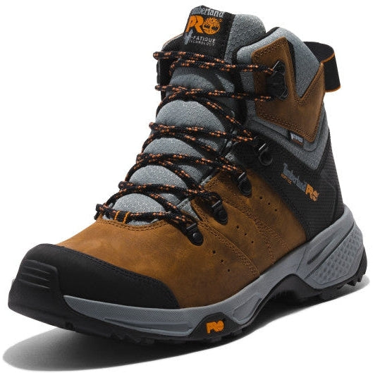 Timberland Pro Men's Switchback Soft Toe WP Hikers Work Boot -Brown- TB0A5TAY214  - Overlook Boots