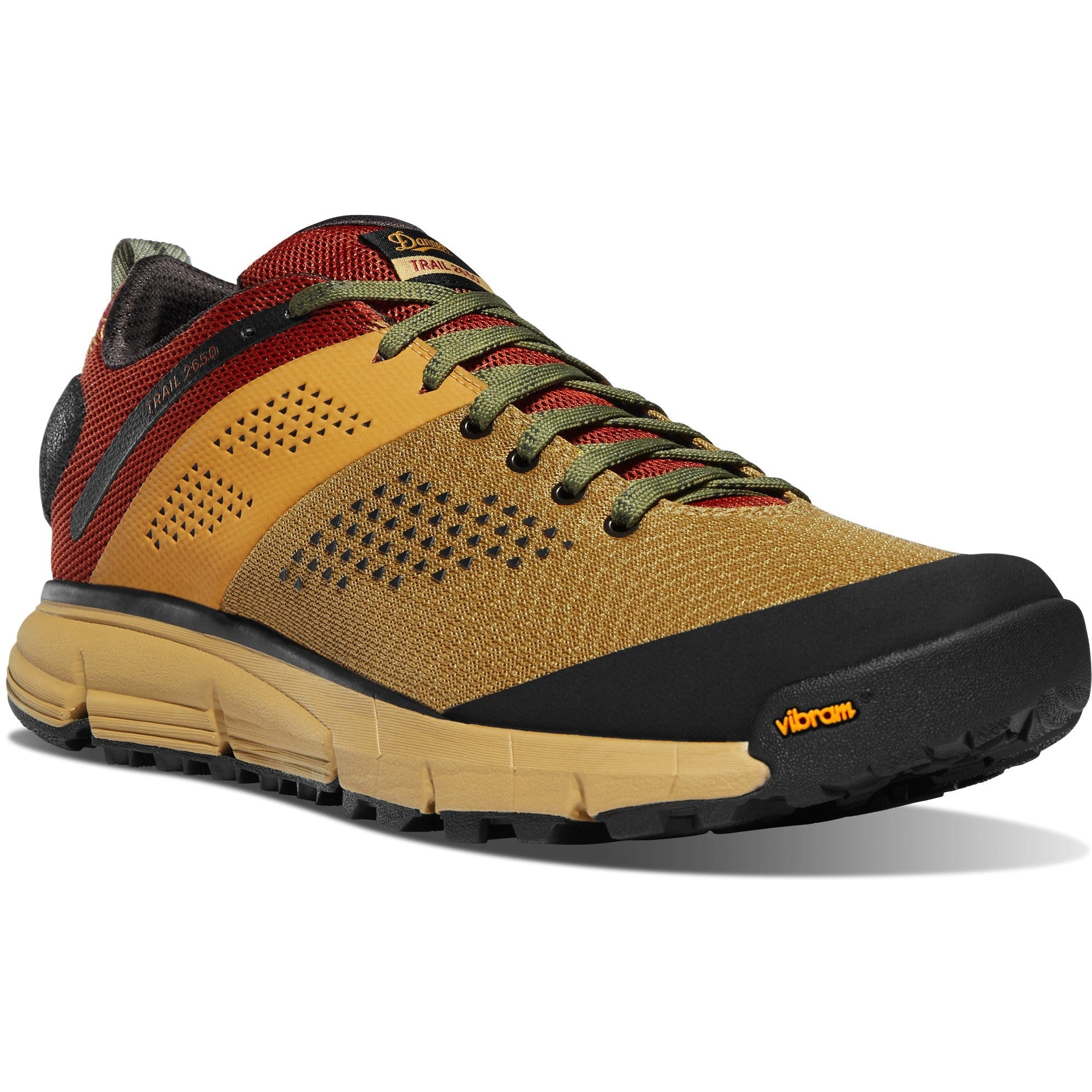 Danner Men's Trail 2650 Mesh 3" Hiking Shoe - Painted Hills - 61212 7 / Medium / Gold - Overlook Boots