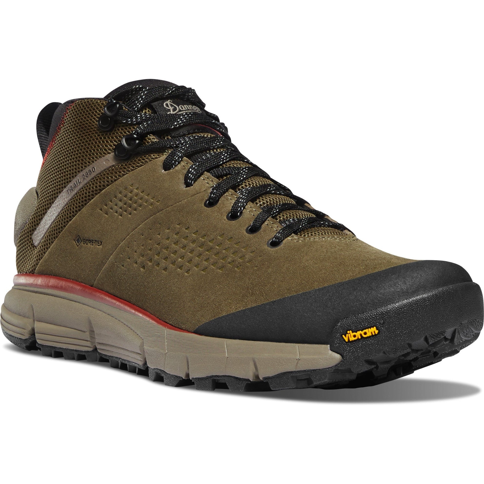 Danner Men's Trail 2650 GTX Mid 4" WP Hiking Shoe - Olive - 61240 7 / Medium / Olive - Overlook Boots