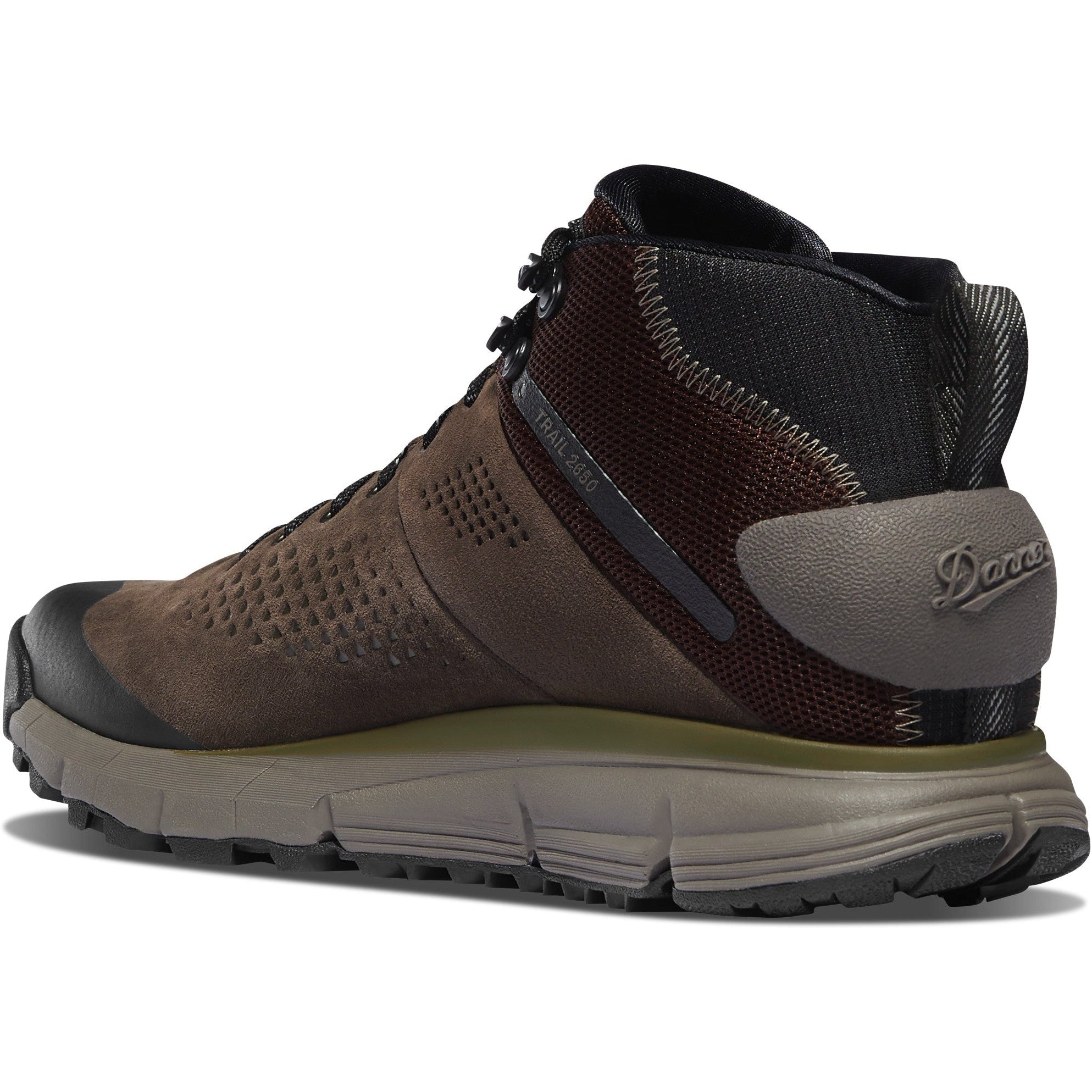 Danner Men's Trail 2650 GTX Mid 4" WP Hiking Shoe - Brown - 61243  - Overlook Boots