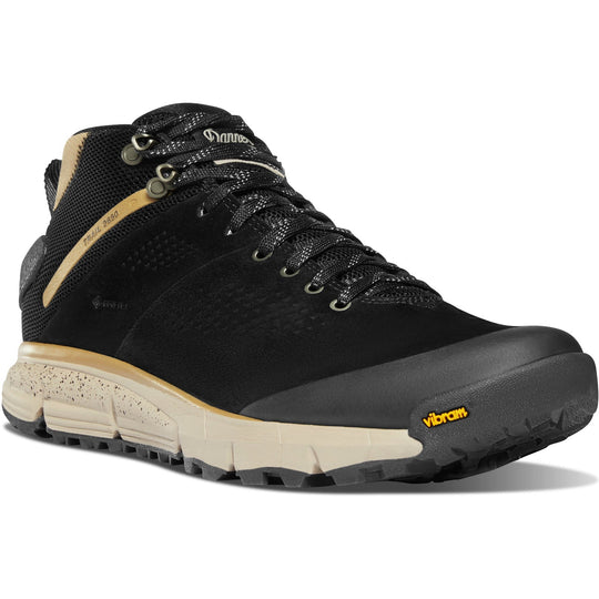 Danner Men's Trail 2650 GORE-TEX® Mid 4" Waterproof Hiking Shoe - Black - 61248 14.0 / Wide / Black - Overlook Boots