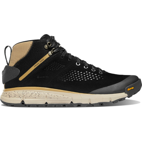 Danner Men's Trail 2650 GORE-TEX® Mid 4" Waterproof Hiking Shoe - Black - 61248 - Overlook Boots