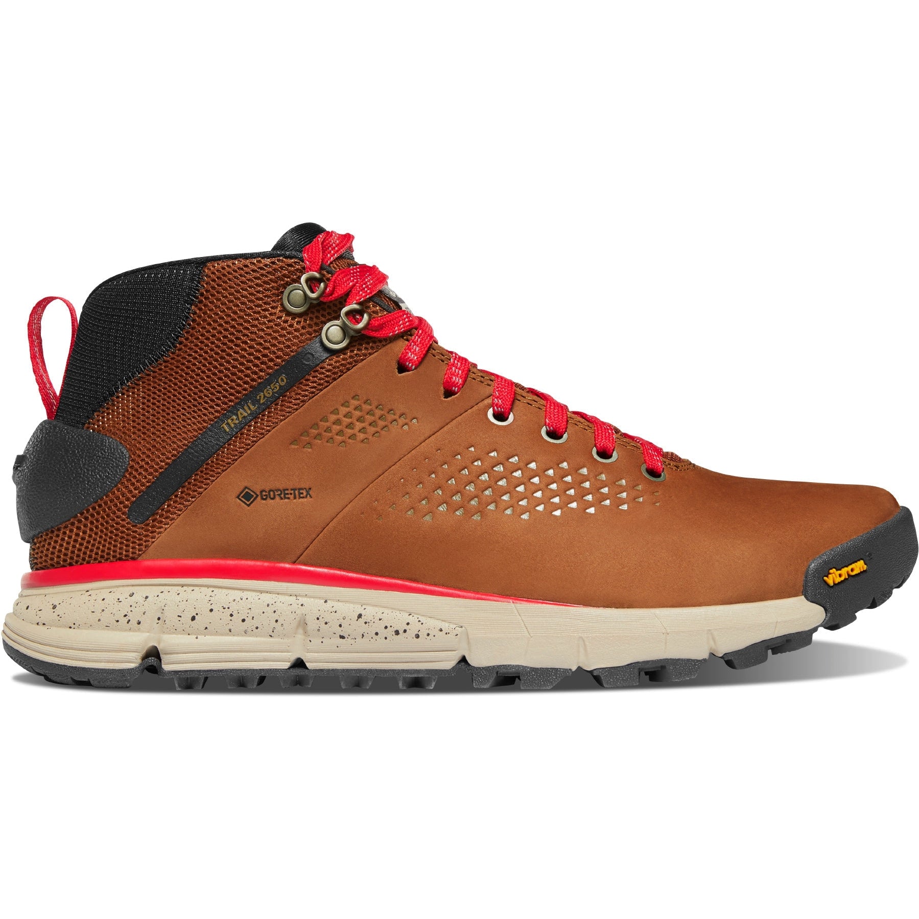 Danner Men's Trail 2650 GTX Mid 4" WP Hiking Shoe - Brown - 61249  - Overlook Boots