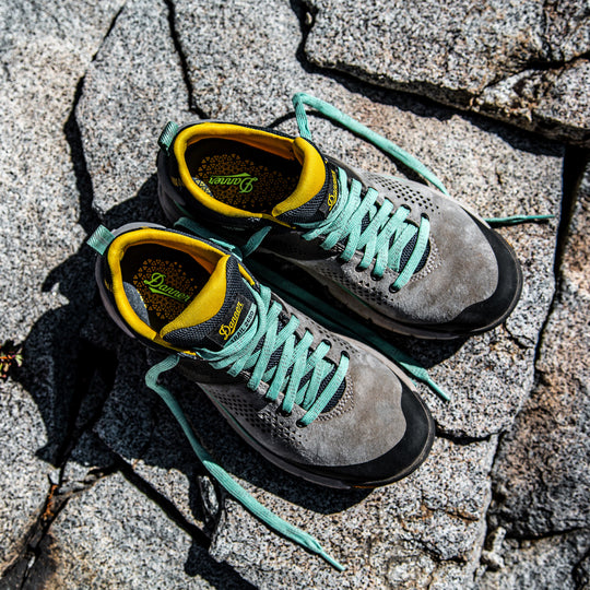 Danner Women's Trail 2650 3" Hiker Shoe - Gray/Blue - 61283  - Overlook Boots
