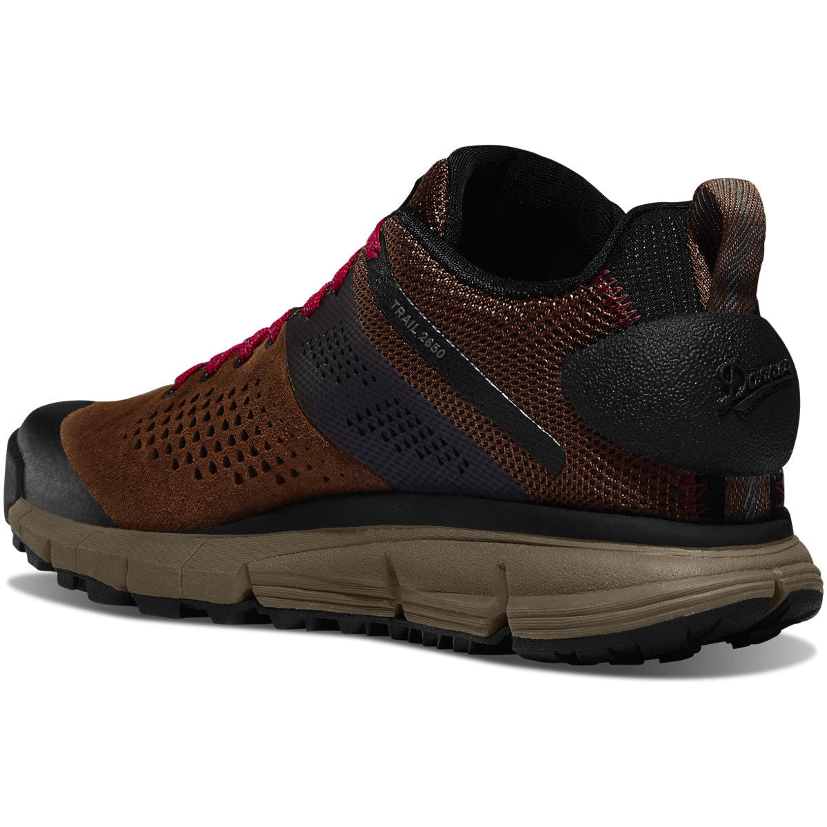 Danner Women's Trail 2650 GTX 3" Hiker Shoe - Brown/Red - 61300  - Overlook Boots