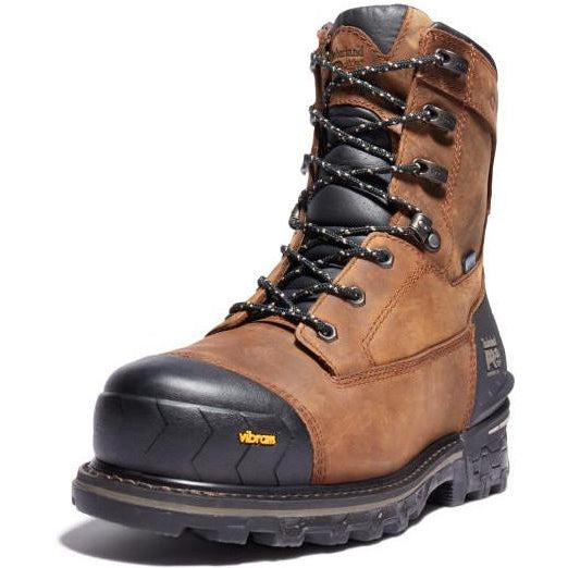 Timberland Pro Men's Boondock HD 8" Comp Toe WP Work Boot- TB0A29TG214  - Overlook Boots