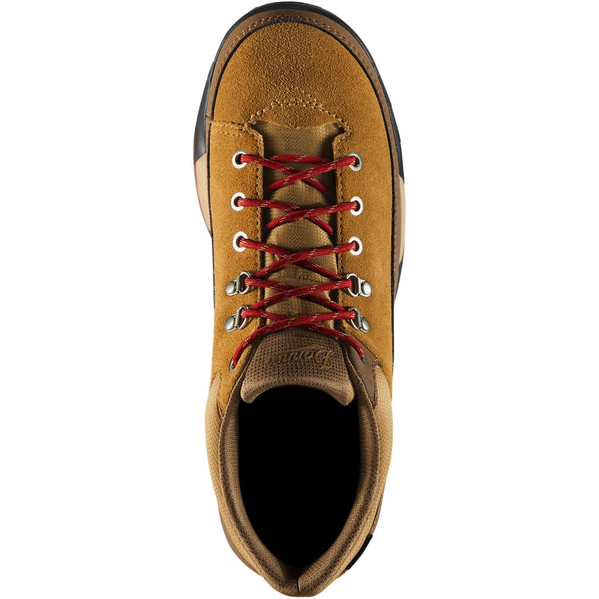 Danner Men's Panorama Low 4" Waterproof Hiking Shoe - Brown/Red - 63470  - Overlook Boots