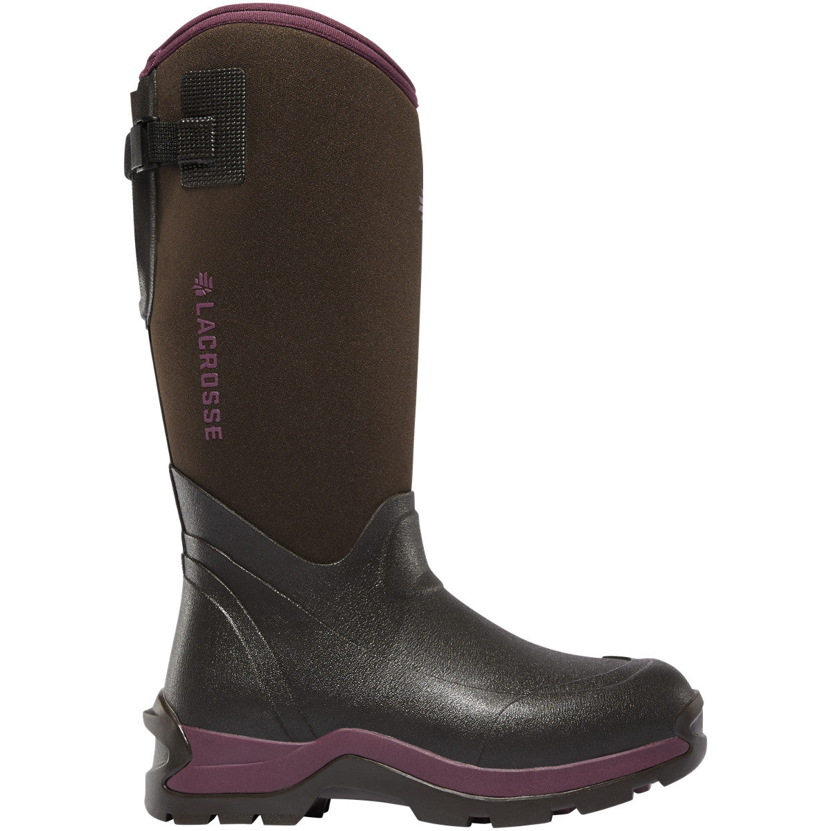 Lacrosse Women's Alpha Thermal 14" WP Rubber Work Boot - Chocolate - 644104 5 / Brown - Overlook Boots