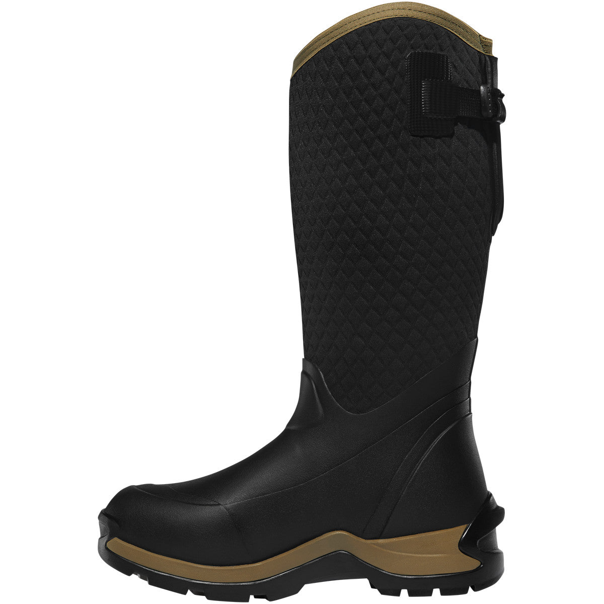 Lacrosse Women's Alpha Thermal 14" WP Rubber Work Boot - Black - 644108  - Overlook Boots