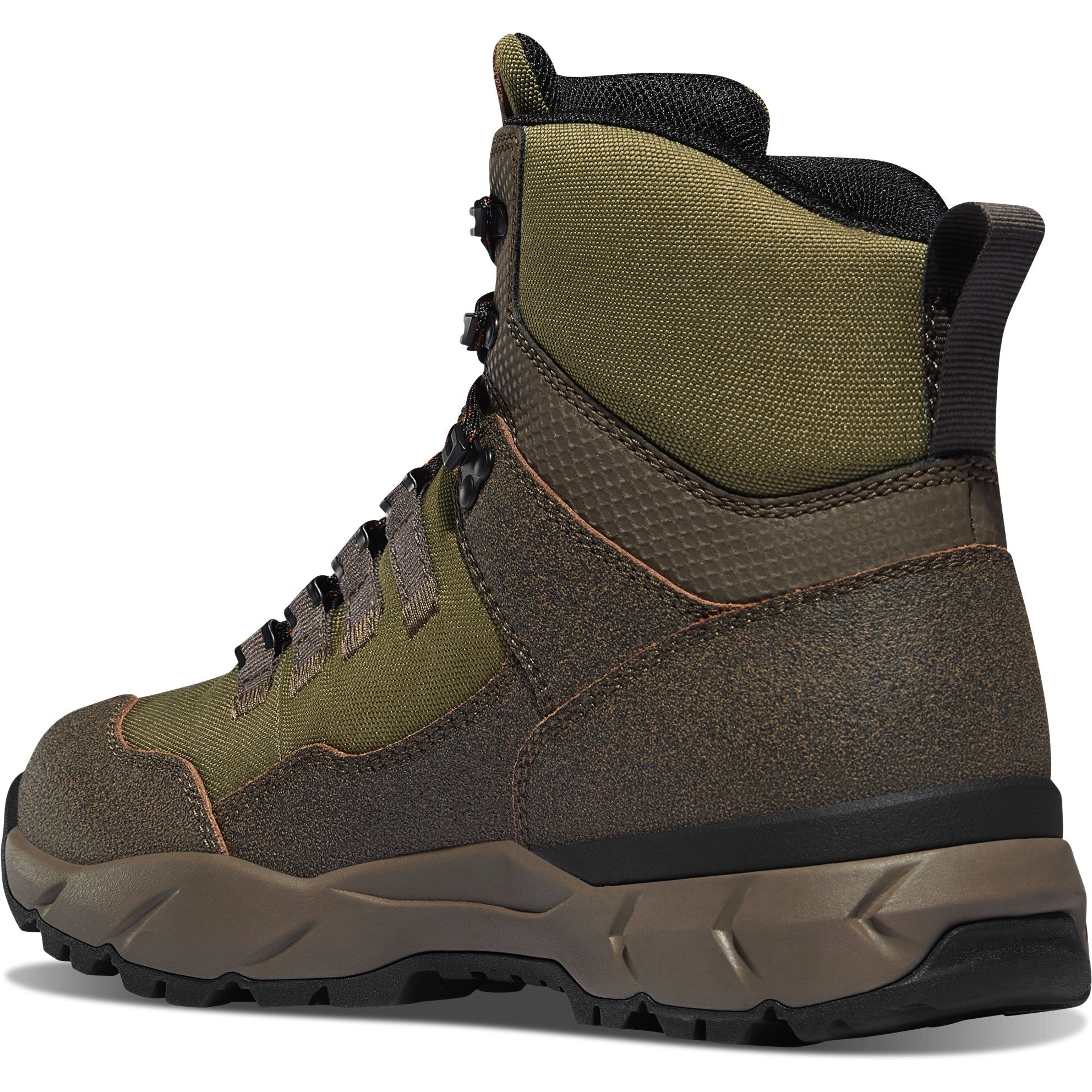 Danner Men's Vital Trail 6" WP Hiking Boot - Brown/Olive - 65301  - Overlook Boots