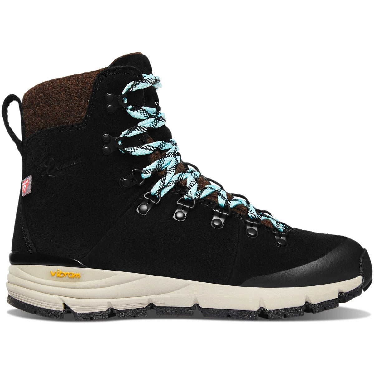 Danner Women's Arctic 600 7" WP Hiking Boot - Black/Spark Blue - 67340 5 / Medium / Black Spark Blue - Overlook Boots