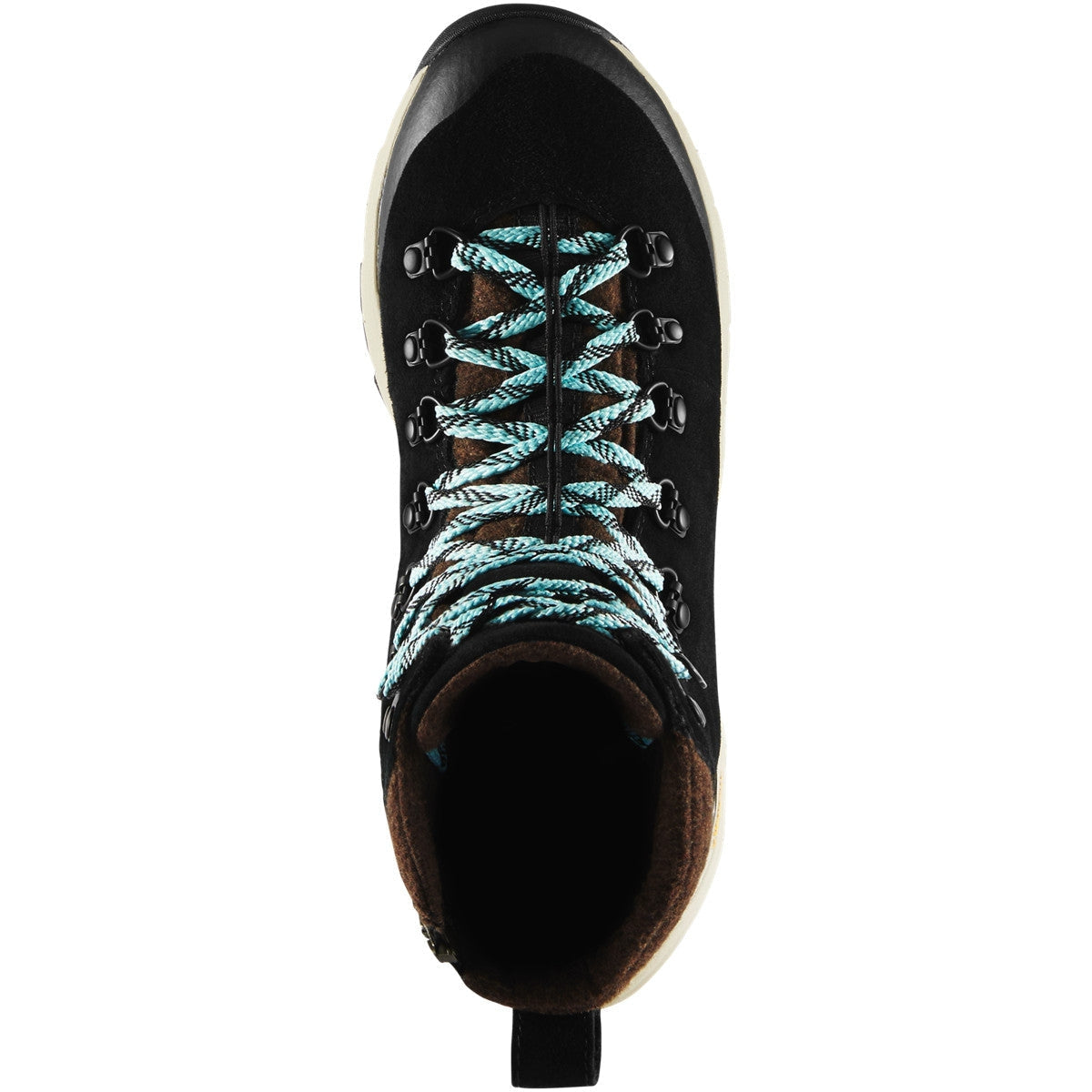 Danner Women's Arctic 600 7" WP Hiking Boot - Black/Spark Blue - 67340  - Overlook Boots