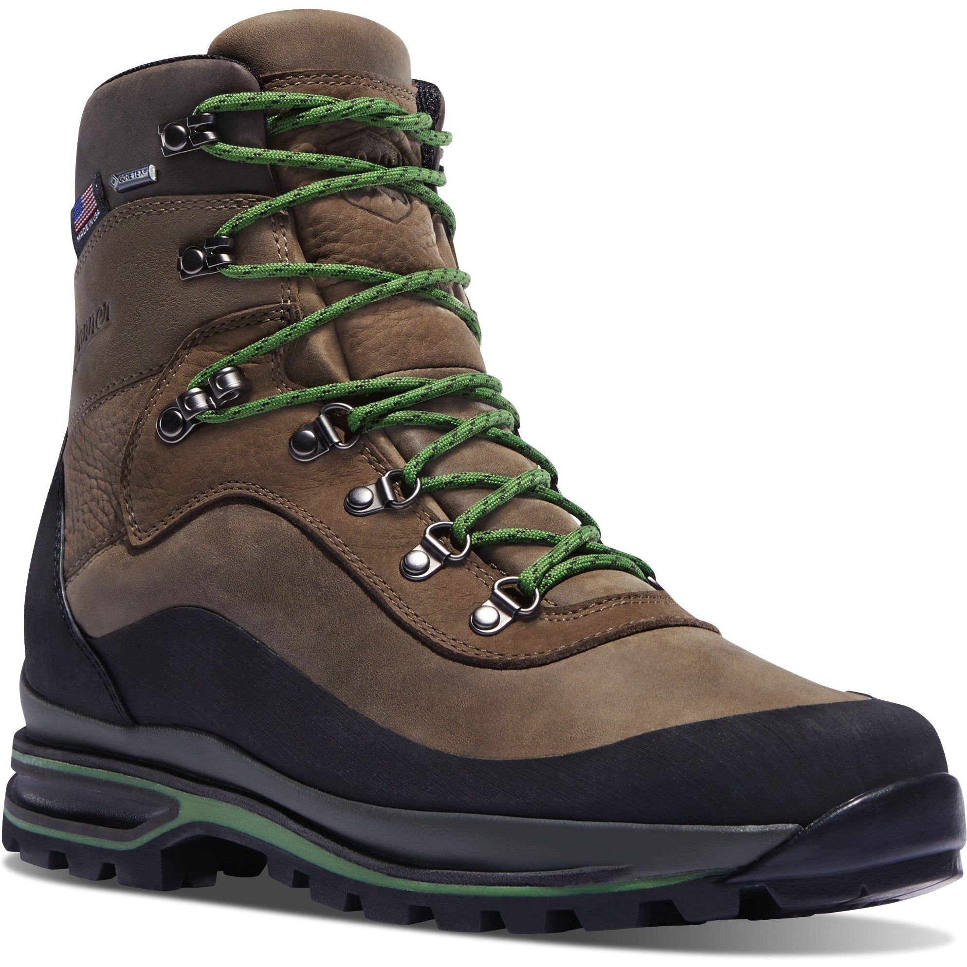 Danner Men's Crag Rat 7" WP Made in USA Hiking Boot - Brown - 67810 7 / Medium / Brown - Overlook Boots