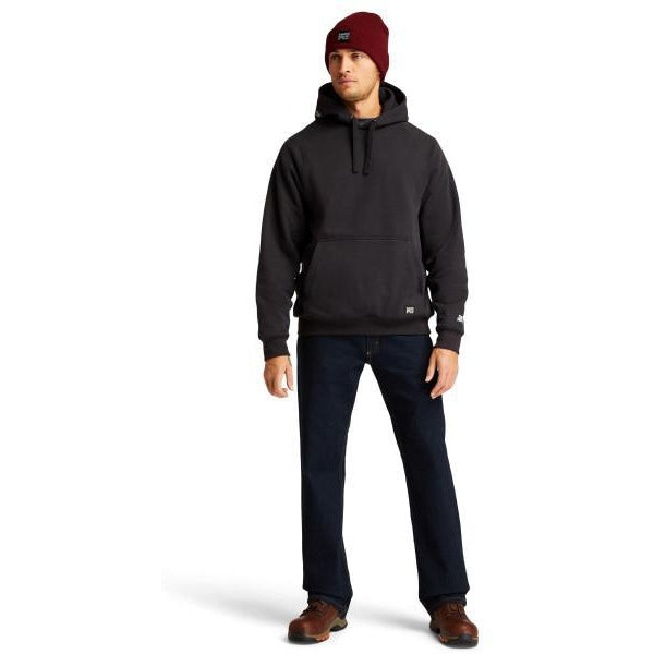 Timberland Pro Men's HH DD Pullover WP Work Sweatshirt - Black - TB0A55QSAL6  - Overlook Boots