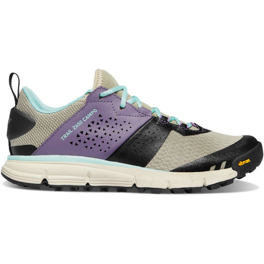 Danner Women's Trail 2650 Campo 3" Hiking Shoe - Birch/Grape - 68946 5.0 / Medium / Birch Grape - Overlook Boots