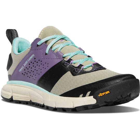 Danner Women's Trail 2650 Campo 3" Hiking Shoe - Birch/Grape - 68946  - Overlook Boots
