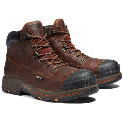 Timberland Pro Men's Helix Hd Met Guard CT Work Boot -Brown- TB0A1VXG214 7 / Medium / Brown - Overlook Boots