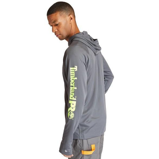 Timberland Pro Men's Wicking Good Work Hoodie - Pewter - TB0A1V74060  - Overlook Boots