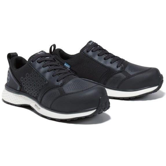 Timberland Pro Women's Reaxion NT Comp Toe Work Shoe Black- TB0A27D1001 5.5 / Medium / Black - Overlook Boots