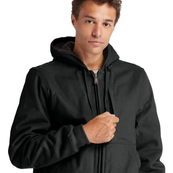 Timberland Pro Men's Gritman Hooded Ins Work Jacket - Black - TB0A1VB4015  - Overlook Boots