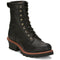 Chippewa Men's Baldor 8" Steel Toe Logger Work Boot - Black - 73020 6 / Medium / Black - Overlook Boots