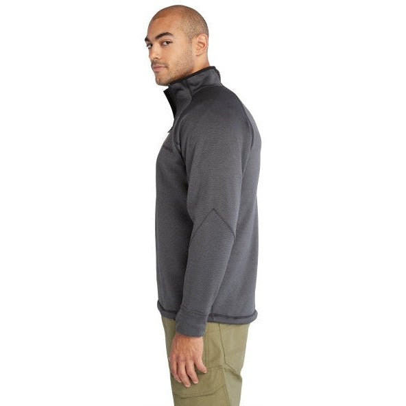 Timberland Pro Men's Reaxion 1/4 Athletic Fleece Jacket -Charcoal- TB0A55RVCV9  - Overlook Boots
