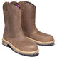 Timberland Pro Women's Ashlar PullOn Alloy Toe Waterproof Work Boot- TB0A2959214 5.5 / Medium / Brown - Overlook Boots