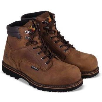 Thorogood Men's V-Series 6" WP Comp Toe Work Boot - Brown - 804-3236 8 / Medium / Brown - Overlook Boots