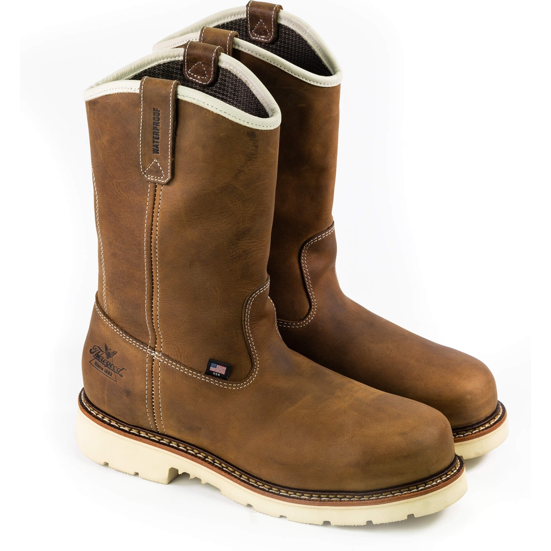 Thorogood Men's American Heritage 11" Steel Toe WP Work Boot - 804-3320  - Overlook Boots