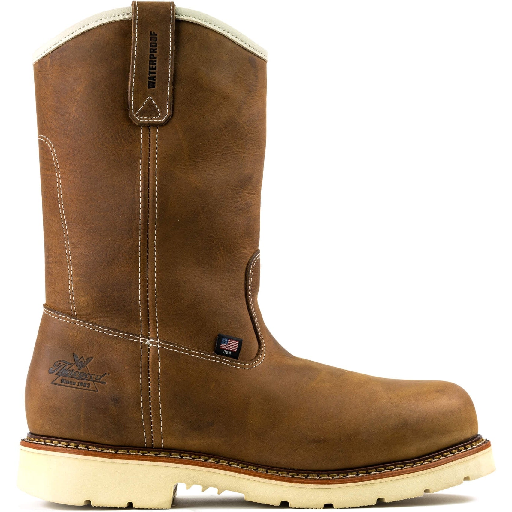 Thorogood Men's American Heritage 11" Steel Toe Waterproof Work Boot - 804-3320 - Overlook Boots