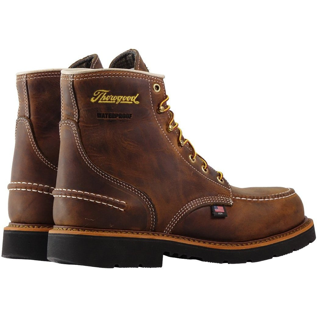 Thorogood Men's 1957 Series 6" Steel Toe Waterproof USA Made Work Boot - 804-3696 - Overlook Boots