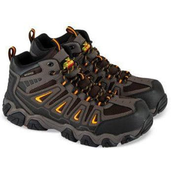 Thorogood Men's Crosstrex Hiker WP Comp Toe Work Boot -Brown- 804-4291 8 / Medium / Brown - Overlook Boots