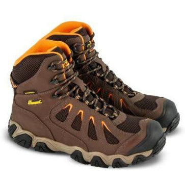 Thorogood Men's Crosstrex 6" Hiker WP Comp Work Boot -Brown- 804-4296 8 / Medium / Brown - Overlook Boots