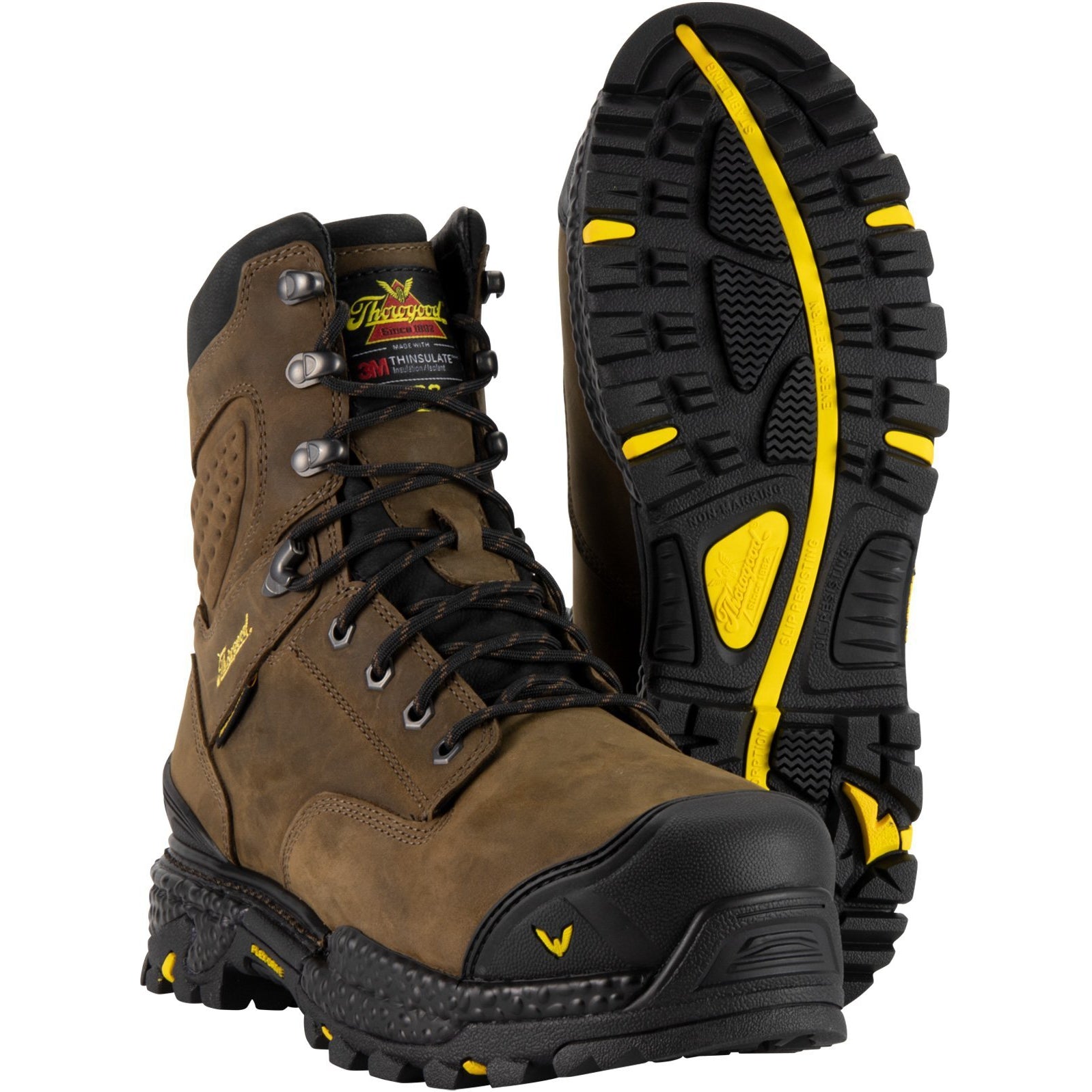 Thorogood Men's Infinity Flex Duty Series 8" Composite Toe Waterproof 400g Work Boot- 804-4304 - Overlook Boots