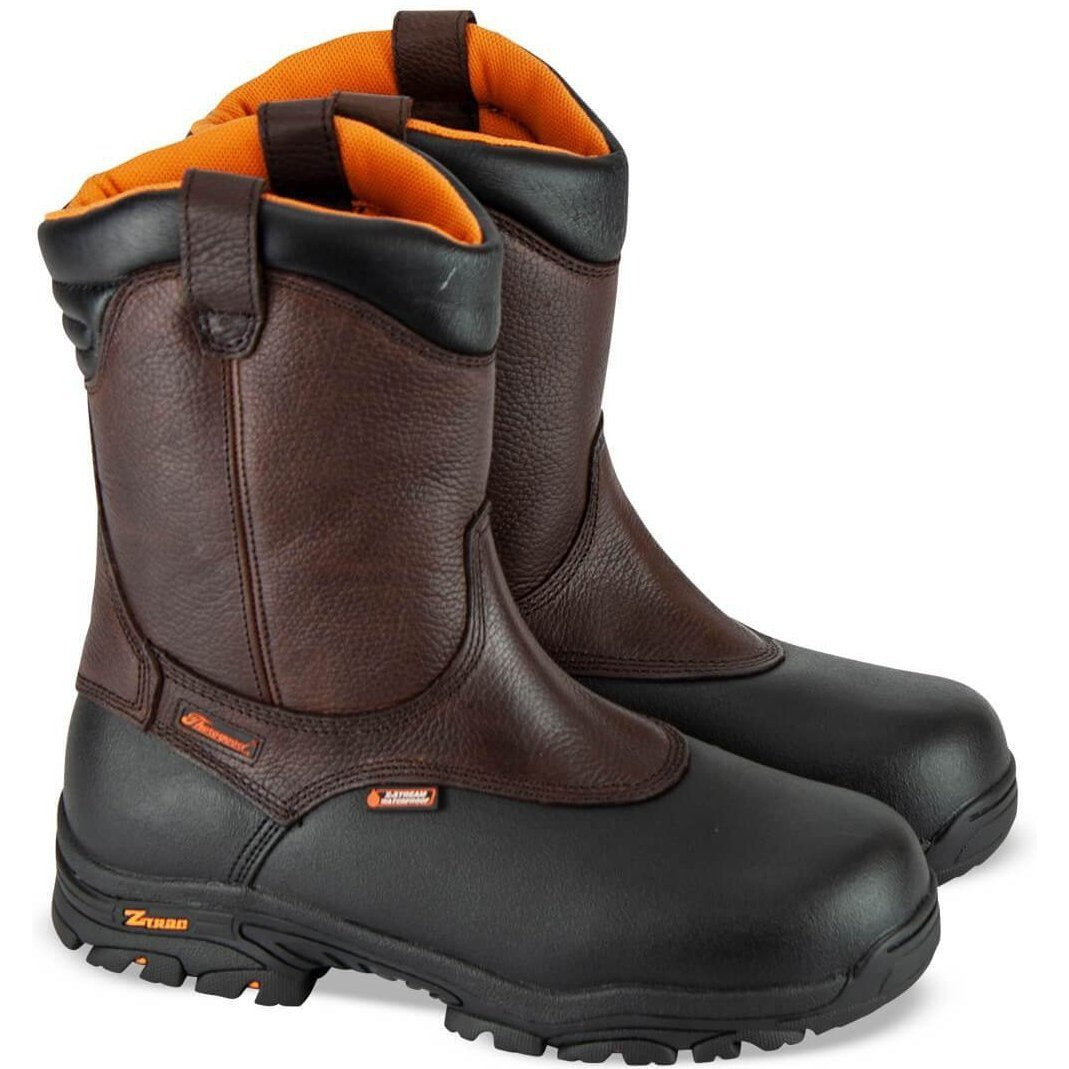 Thorogood Men's Crossover 8" Wellington Comp Toe Work Boot - 804-4810 7 / Medium / Brown - Overlook Boots