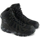 Thorogood Men's Crosstrex 6" Safety Toe Side Zipper Waterproof Hiker - 804-6290 4.0 / Medium / Black - Overlook Boots