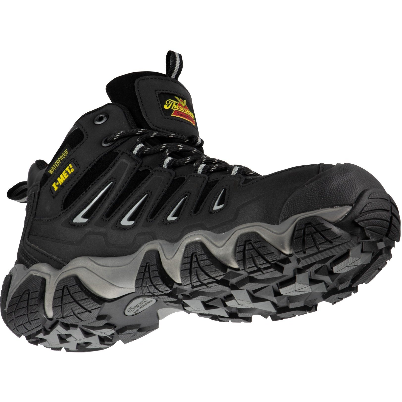 Thorogood Men's Crosstrex Metguard Mid Safety Toe Waterproof Work Boot - 804-6490 - Overlook Boots