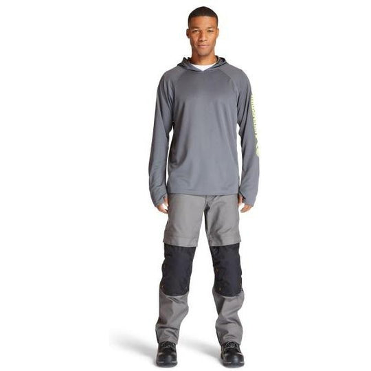 Timberland Pro Men's Wicking Good Work Hoodie - Pewter - TB0A1V74060  - Overlook Boots