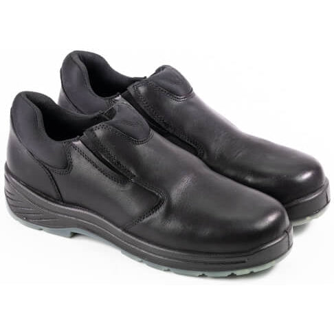 Thorogood Thoro-Flex Composite Toe Puncture Resistant Duty Shoe - Black - 804-6133 4.0 / Medium / Black - Overlook Boots